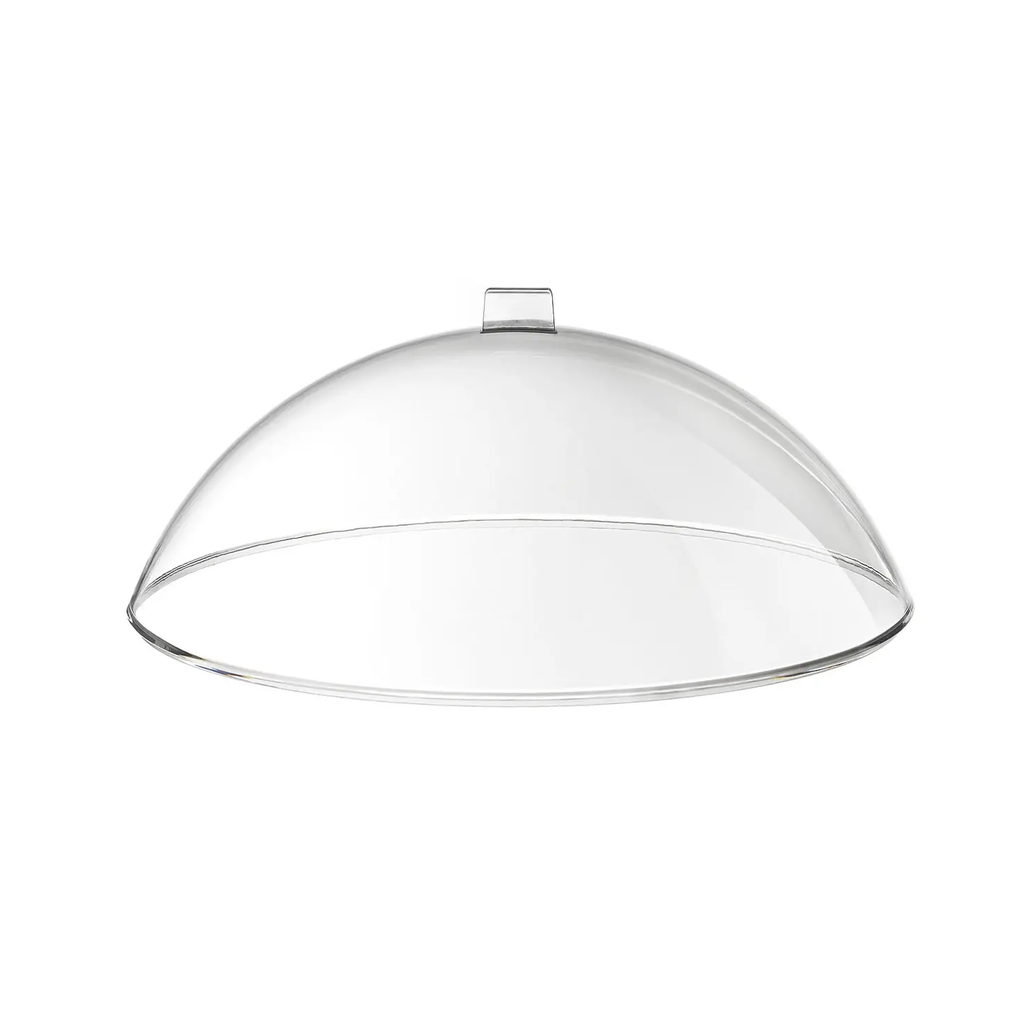 Calotta Paestum Blim Plus transparent dome, glossy finish for table decor