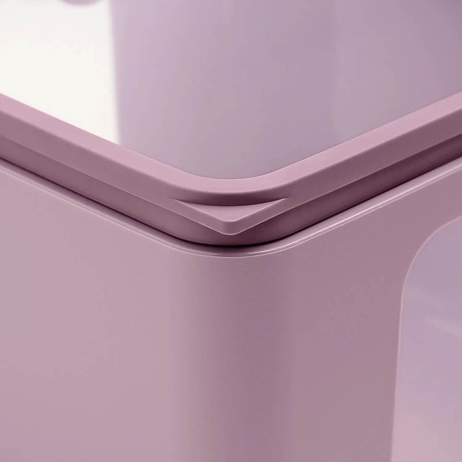Linguetta del contenitore Peek Box Blim Plus in colorazione Mauve